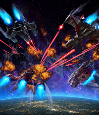 MotPQ space battle