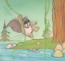 Vine swinging