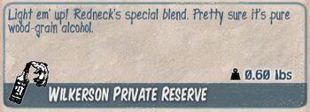 Wilkerson private reserve