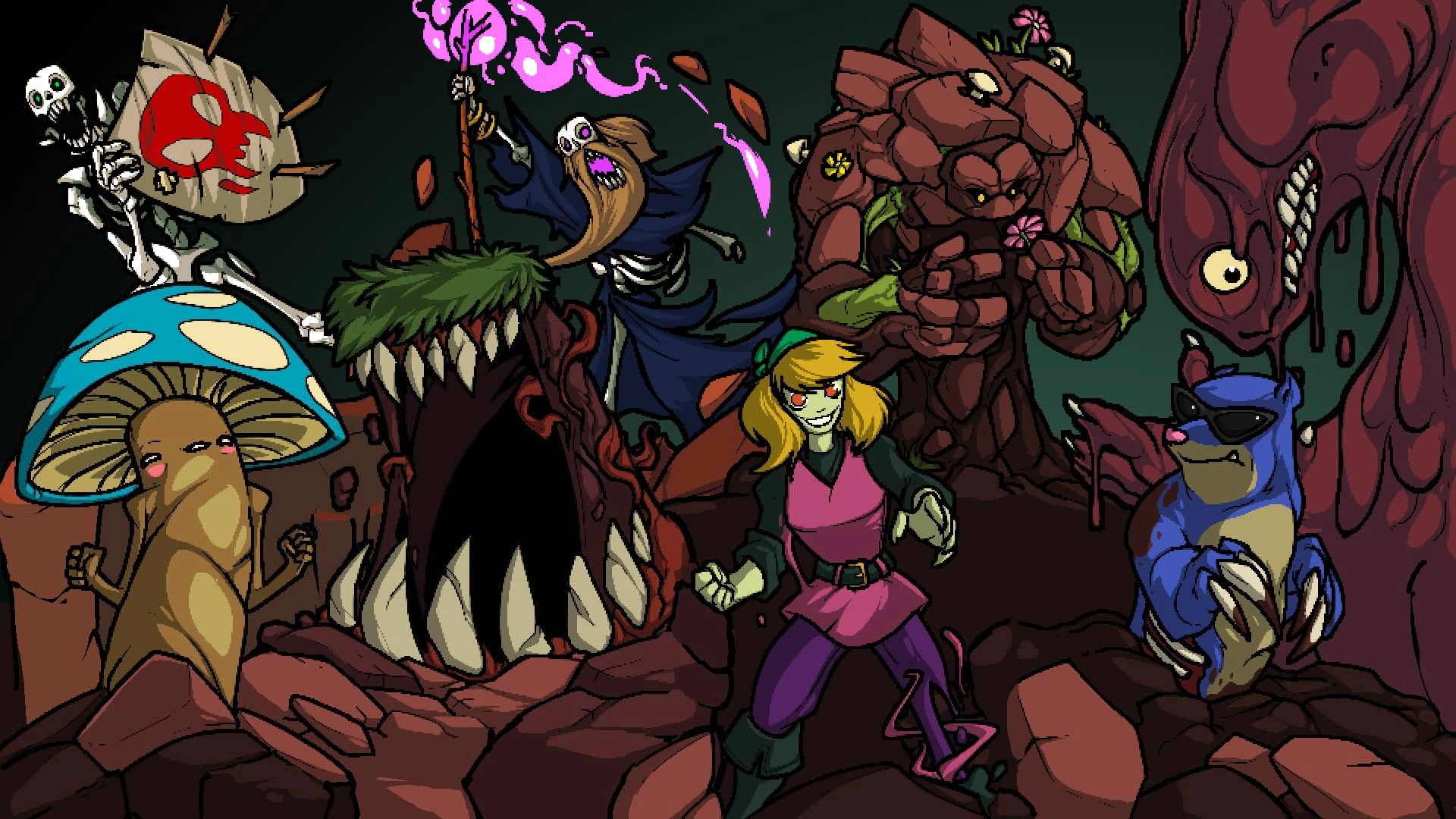 Image Crypt of the NecroDancer Artwork 6.jpg Steam Trading Cards