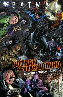 Gotham Underground TPB cover