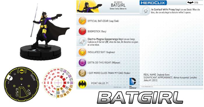 Heroclix Batgirl