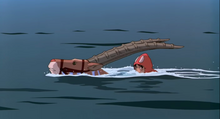 Yakul swimming