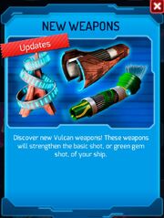 Announce vulcan-weapons