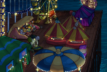Map delphicarnival night