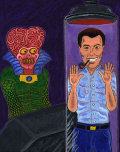 X-ist torturing "Bob"
