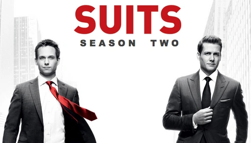 Gabriel Macht en Patrick J. Adams in Suits