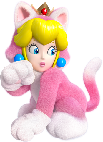 File:Cat Princess Peach Artwork - Super Mario 3D World.png