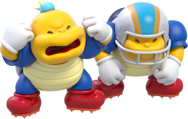 File:Chargin' Chuck Artwork - Super Mario 3D World.png
