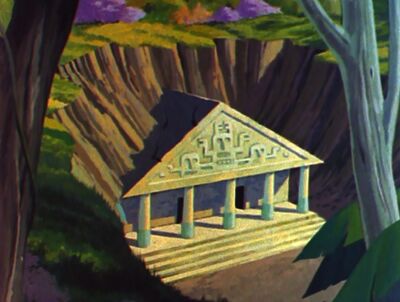 Temple in the Amazon