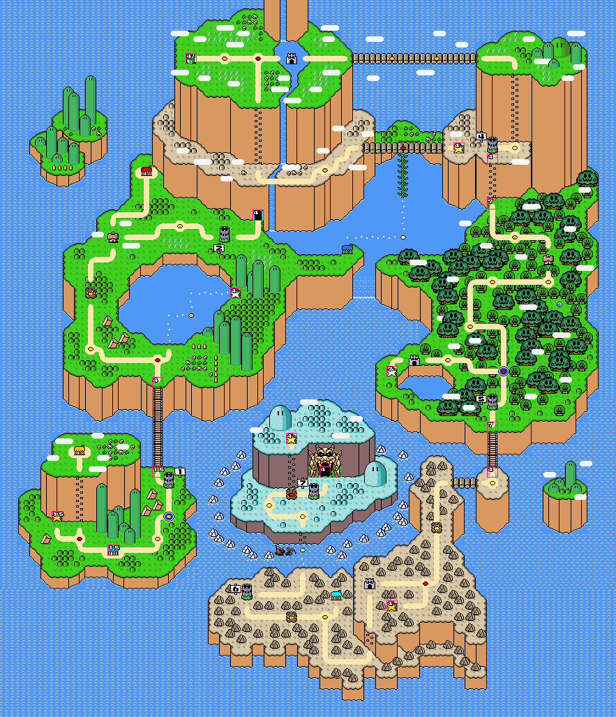 Карта mario map