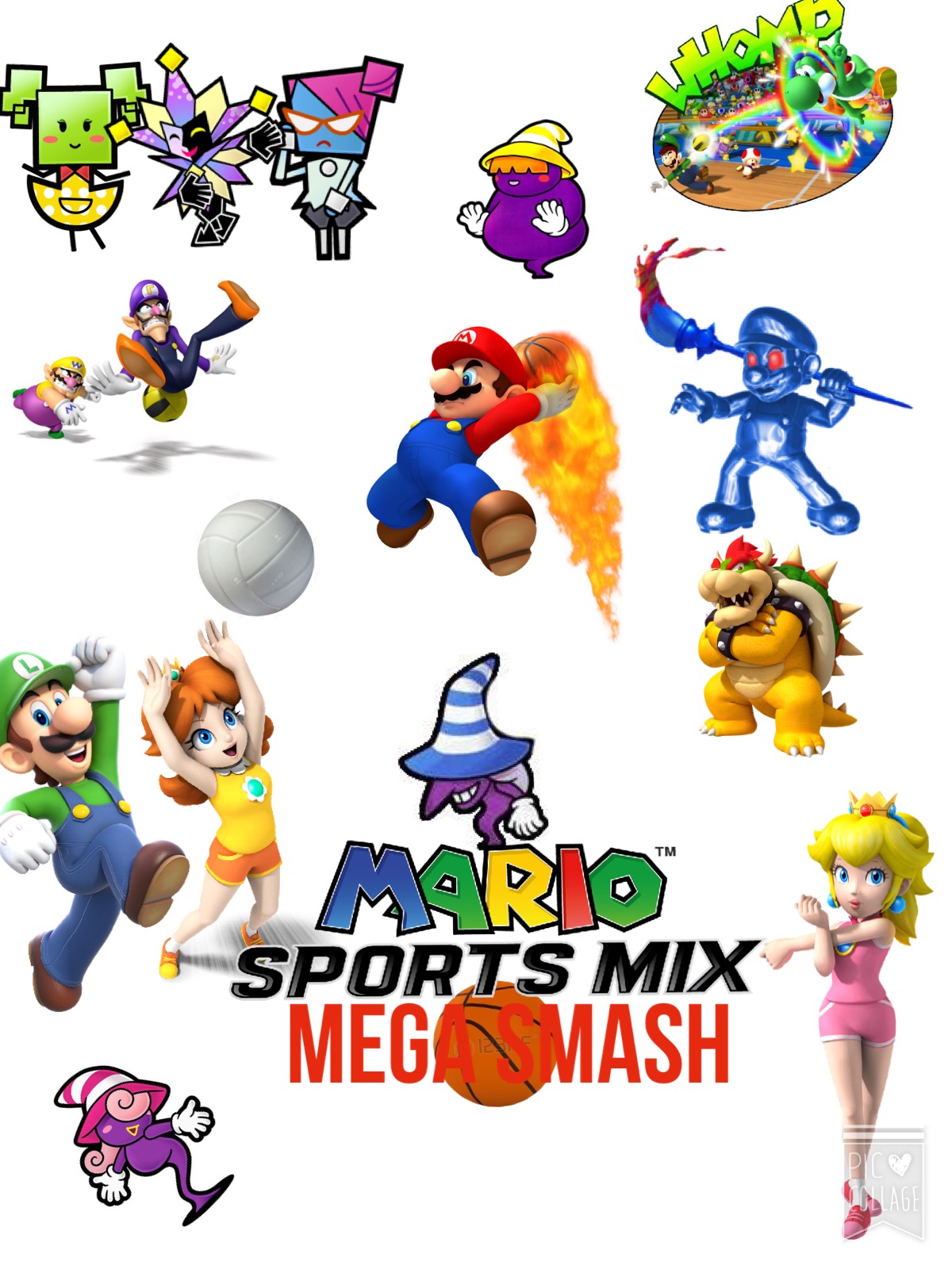 Mario Sports Mix Mega Smash Super Mario Fanon Wiki Fandom powered