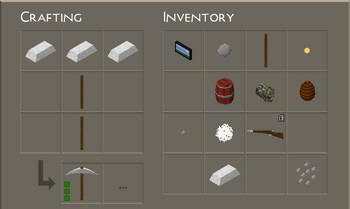 Crafting Table UI