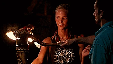 Resultado de imagem para voted out survivor gif