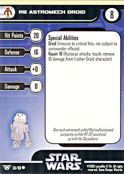 58 CF Card R5 Astromech Droid