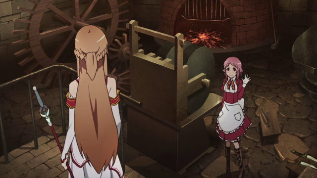 File:Lisbeth wishing Asuna luck.png