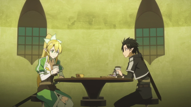 File:Kirito and Leafa at the Lily of the Valley Pavillion pub.png