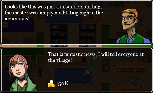 Lost master quest result