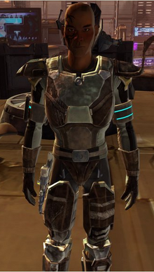 Purple Mandalorian armor
