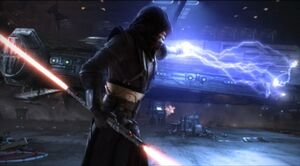 Darth vindican in combat