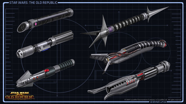 Bestand:Sith Warrior lightsabers.jpg