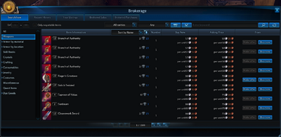 Brokerage ui
