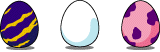 3 eggs