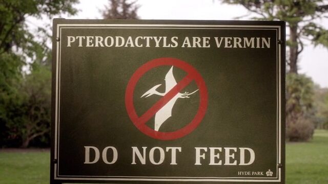 File:Pterodactyls are vermin do not feed.jpg