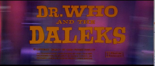 File:Dr. Who and the Daleks title card.jpg