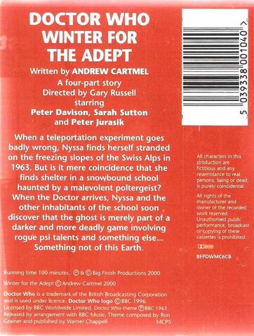File:Winter for the Adept cassette back.jpg