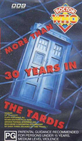 File:More Than 30 Years in the TARDIS VHS Australian cover.jpg