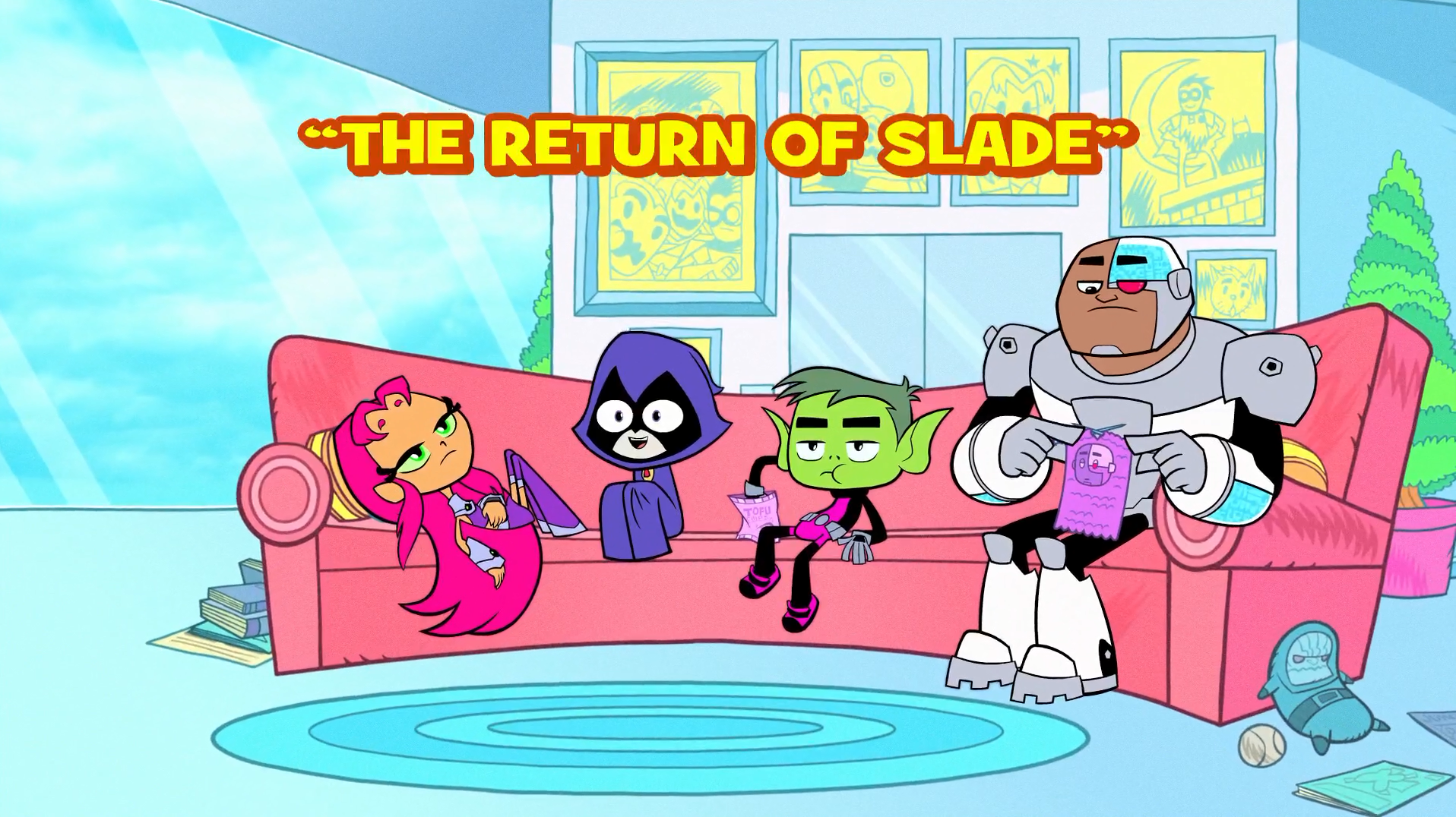 The Return of Slade  Teen Titans Go! Wiki  FANDOM 