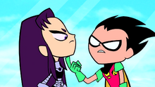 Robin and Blackfire