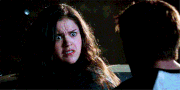 Hayden apprend que Liam est un loup garou.gif