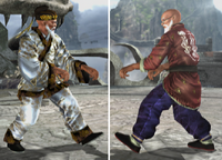 Tekken5 Wang Outfits