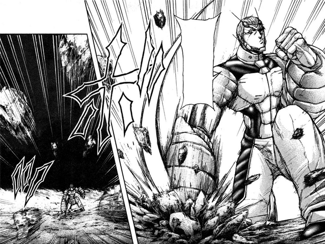 File:Keiji hitting the ground to send rocks flying.png