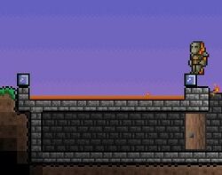 Terraria Lava trap Screenshot
