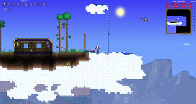 Fliegende Insel