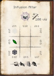 Infusion Altar Recipe for Paving Stone