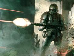 Empire fights milita