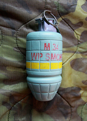 White grenade