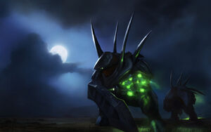 Hunters at night by demonplay-d3dxat5.jpg