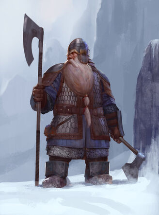 Dwarf warrior oberon