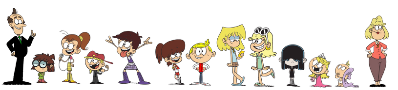 The Loud family
