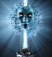 Cyberhead-on-lightstalk.-Artificial-intelligence.