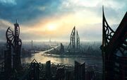 Cityscapes-futuristic