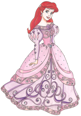 File:Disney glamour 1989 ariel by silhale-d3k2bq9.png