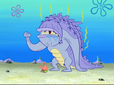 Angry monster