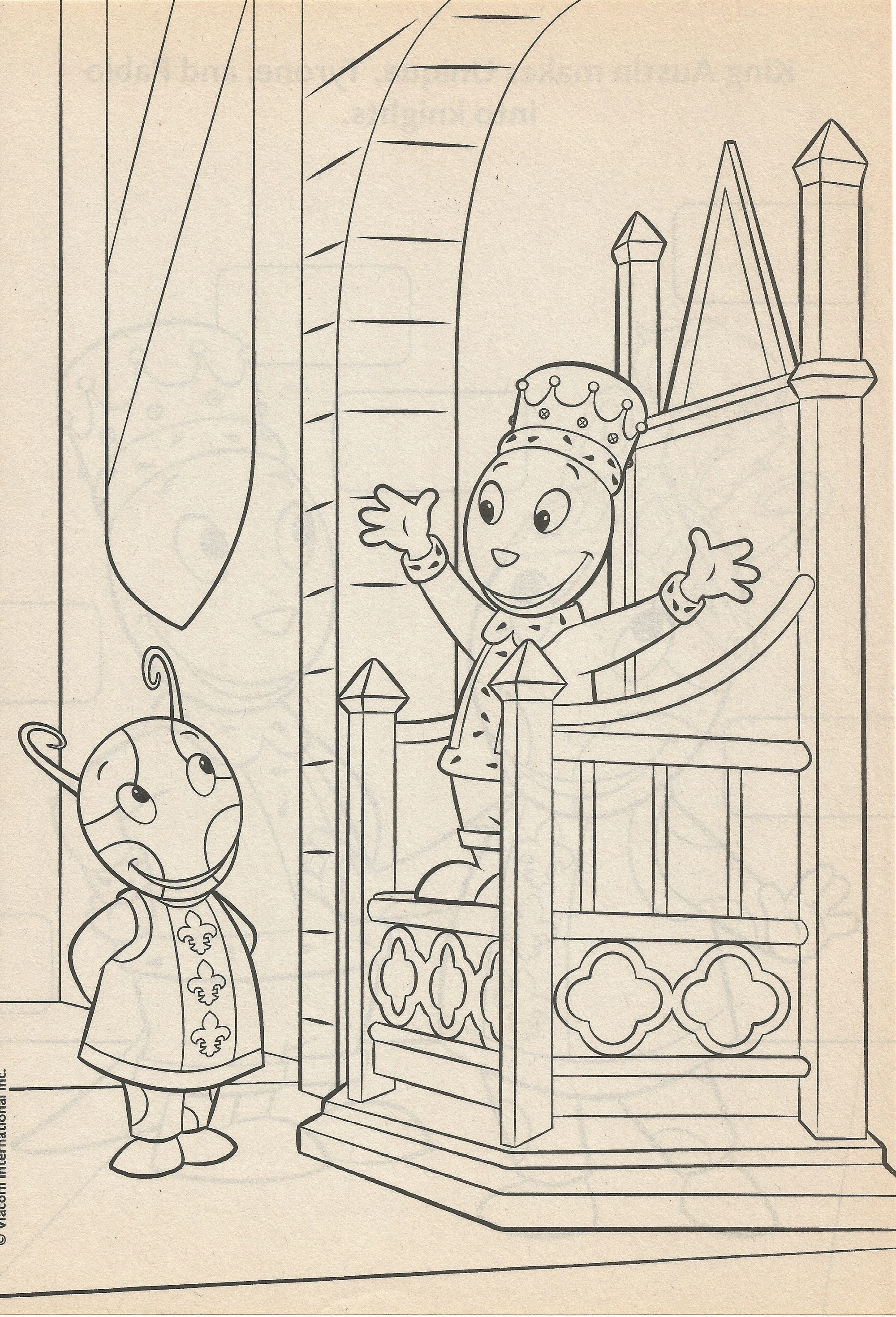 Image - King Austin and Uniqua the Pink - Knight Quest.jpeg | The