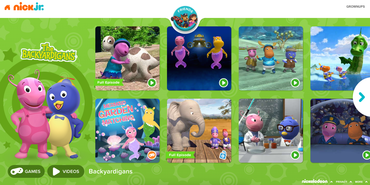 Nick jr backyardigans episodes vrogue co